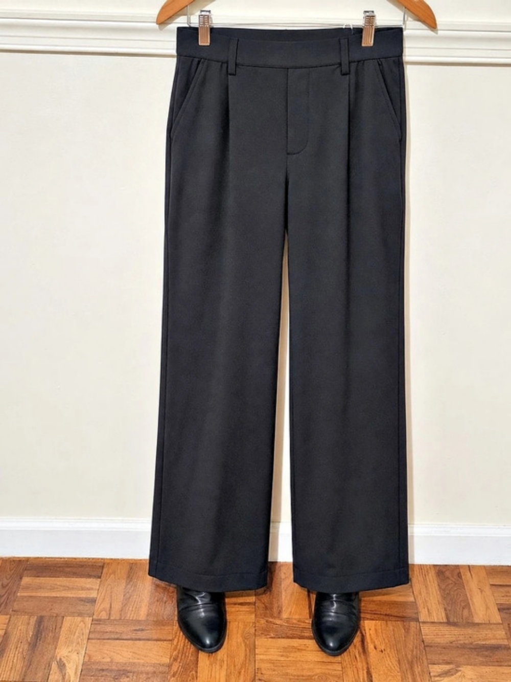Halara Flex™ DayStretch High Waisted Pleated Wide Leg Work Pants Pleated Wide